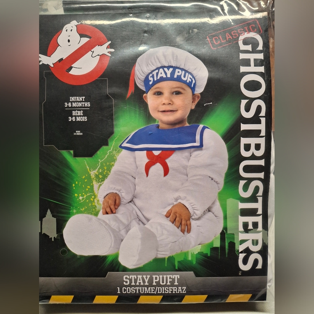 <NWT> Infant Stay Puff Marshmallow Costume